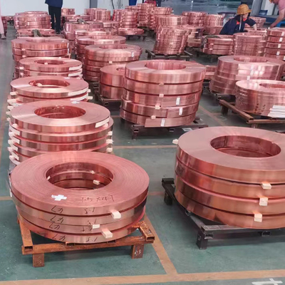 Buena conductividad eléctrica de la cinta de cobre desnuda eléctrica de la industria C11000