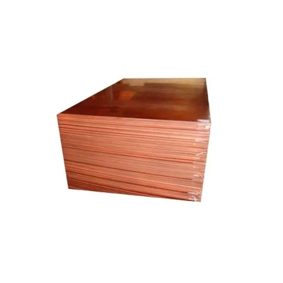 Hoja galvanizada de cobre roja de C1100 C5210 C2680 para la decoración en caja de madera