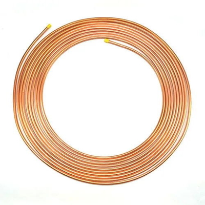 Buena bobina del tubo de cobre de la manufacturabilidad para la refrigeración de los sistemas del Acr