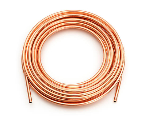 Bobina de cobre superficial lisa de la crepe para la instalación del mantenimiento del aire acondicionado