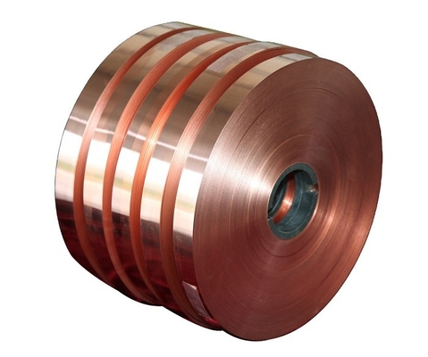 Tira de cobre desnuda del grado industrial grueso de 3m m - de 6m m