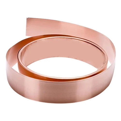 Rollo de banda de cobre de alta conductividad rojo H62 H68 para componentes eléctricos