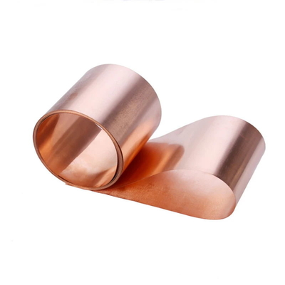 Rollos/hojas de lámina de cobre de alta calidad T1 de 100 mm a 1000 mm para placas de circuito impreso
