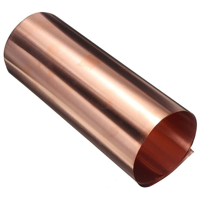 Folias de cobre electroliticas C1100 Superficie pulida 5um 6um 7um 8um