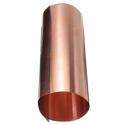 Folias de cobre electroliticas C1100 Superficie pulida 5um 6um 7um 8um