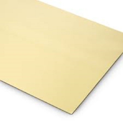Plata de latón de pureza del 60% para la hoja / placa - 1240 mm de ancho disponible