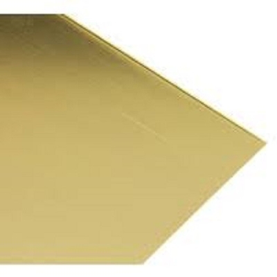 Plata de latón de pureza del 60% para la hoja / placa - 1240 mm de ancho disponible