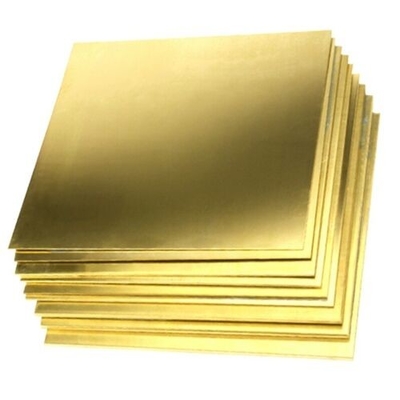 Hoja laminada de latón de primera clase duradera H68 1,5 mm para múltiples aplicaciones