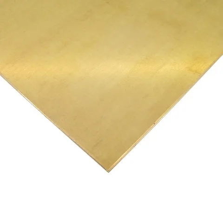 Hoja de latón amarillo de alta calidad de espesor preciso de 1 mm hecha en China