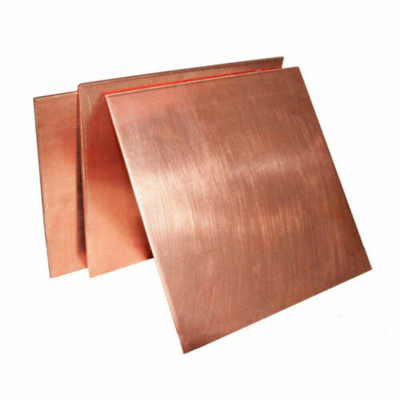 propiedades mecánicas de la hoja de cobre roja C1100 de 4m m buenas