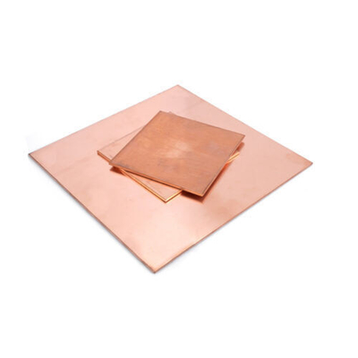 Hoja de cobre rojo de 0,5 mm de metal Pureza 99,99%