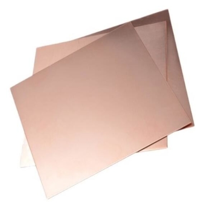 Superficie pulida de placa fina de cobre de 5 mm T1 T2