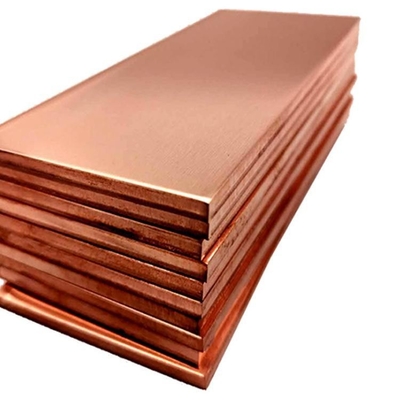 Superficie pulida de placa fina de cobre de 5 mm T1 T2