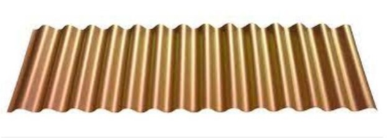 99,99% acanaló el aspecto hermoso de las hojas de cobre para la decoración