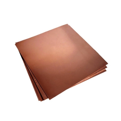 H65 H68 Hoja de cobre rojo de 0,5 mm a 200 mm para doblar