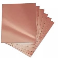 H65 H68 Hoja de cobre rojo de 0,5 mm a 200 mm para doblar
