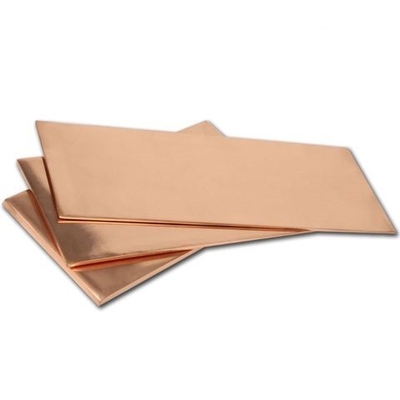 H65 H68 Hoja de cobre rojo de 0,5 mm a 200 mm para doblar