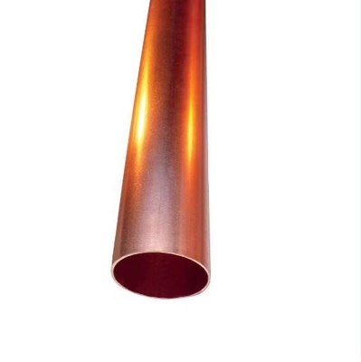 Tubo de cobre redondo bacterioestático una amplia variedad de tamaños