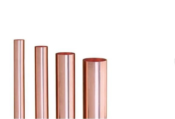 Tubo 1-500m m OD ASTM B88 del cobre de C2600 C2700 para el aire acondicionado