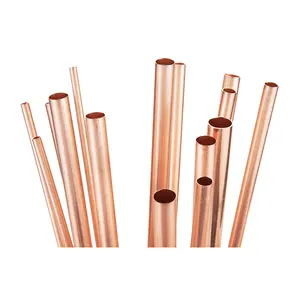 Tubo de cobre redondo C11000 C10200 para los sistemas de la HVAC