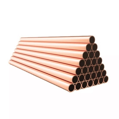 Tubo recto de cobre puro 99,99 inconsútiles para los aires acondicionados