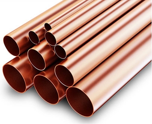 Tubo recto de cobre puro 99,99 inconsútiles para los aires acondicionados