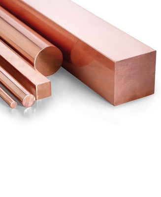Ronda del cobre de C1100 C2700 C2200/cuadrado/barra rectangular para los elementos arquitectónicos
