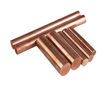 Barra de ronda roja elevada del cobre del diámetro 3m m H65 H63 H68 de la pureza para los accesorios, el etc de soldadura