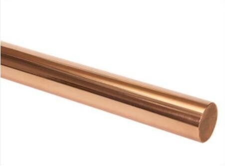 Berilio Rod Bar For Industrial de cobre de la aleación de la ronda de C11600 C17200