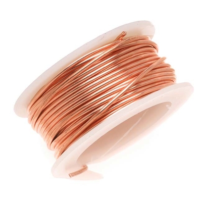 Alambre de cobre de alta pureza C1100 0.1mm-15mm para aplicaciones eléctricas 99.9%