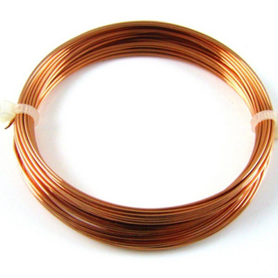 Alambre de cobre H70 H80 H65 de 0,01-15 mm de una sola base para cables de transmisión de energía