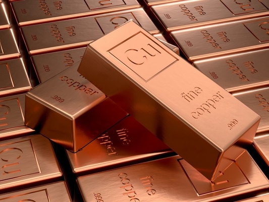 superficie lisa de alta densidad de los lingotes de cobre puros 99.99%min