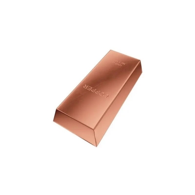 China Proveedor Cuboide 99.99% Ingots de cobre con precio al por mayor