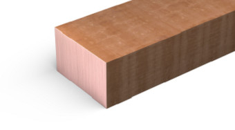 Ingots de cobre rojo de grado estándar con superficie lisa para la industria química