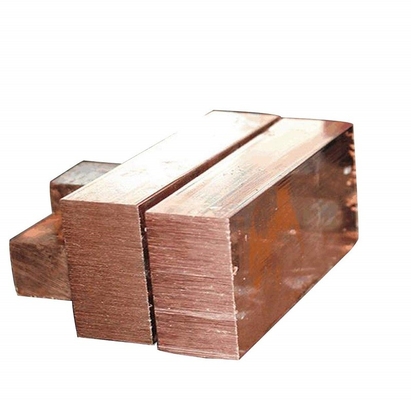 Ingotas de cobre de alta calidad de venta caliente de alta pureza en tamaño estándar
