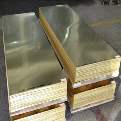 Hoja de la placa de cobre para la decoración, 1 tonelada MOQ con el proceso de soldadura